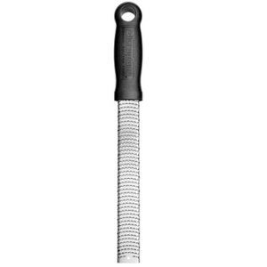 Microplane BLACK CLASSIC STAINLESS STEEL ZESTER AND CHEESE GRATER (HARD HANDLE)